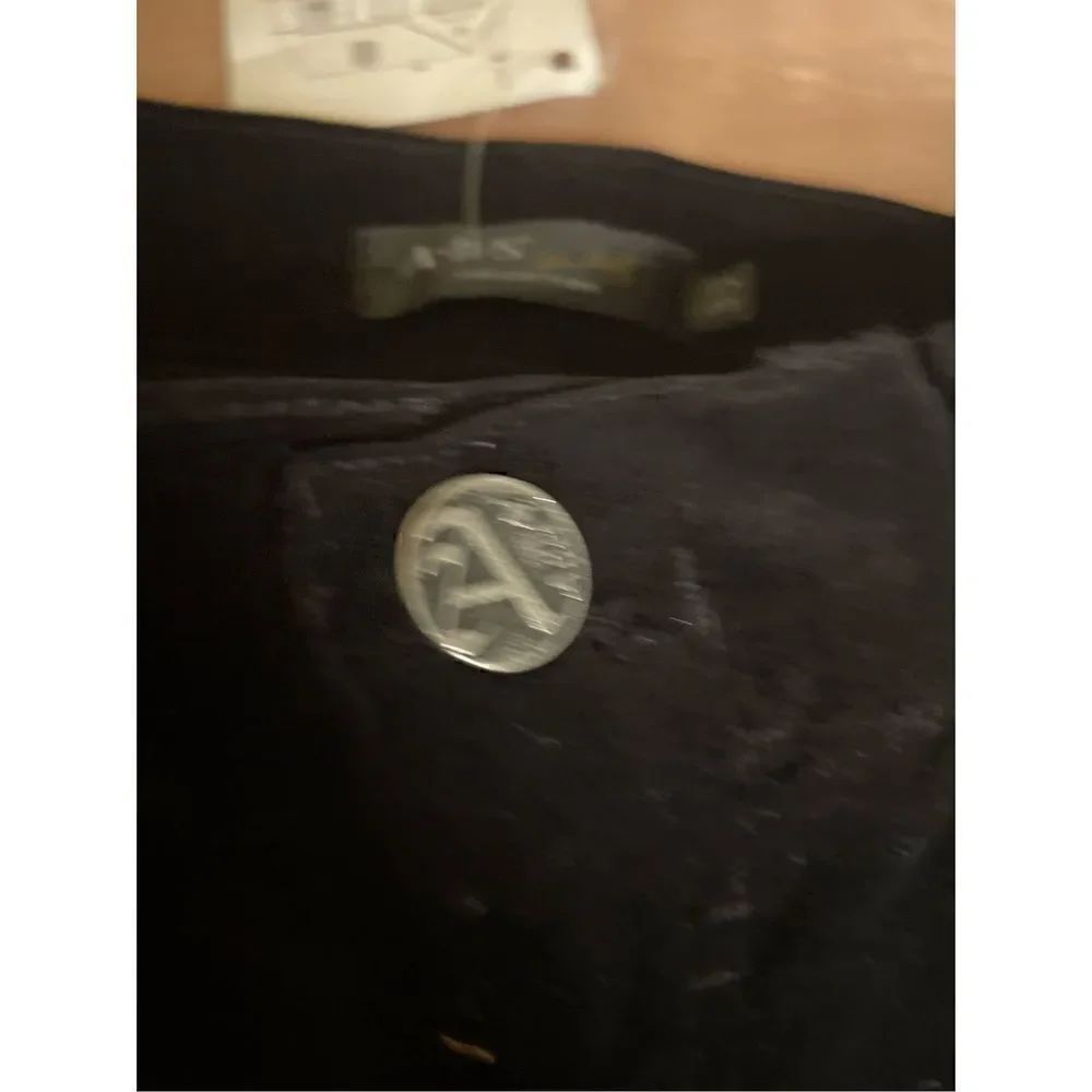 Nwt Allen Schwartz Abs Women’s Black /The Bilt House Pants Size 30. Corduroy — image 6 of 8